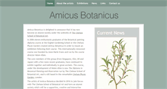 Desktop Screenshot of amicusbotanicus.com